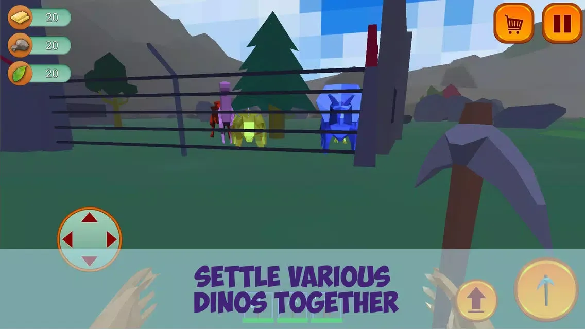 Скриншоты Dino Theme Park Builder Sim