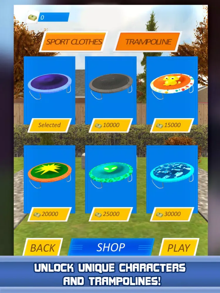 Flip Jumping World Tournament iPad  Screenshots