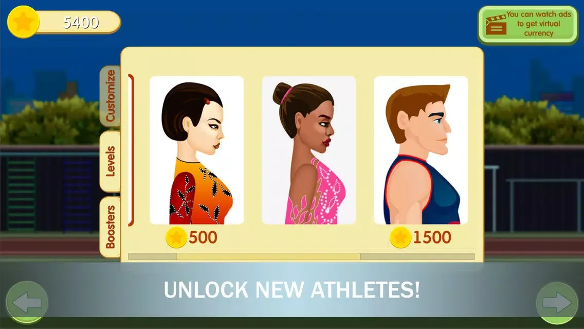 World Gymnastics Superstar スクリーンショット