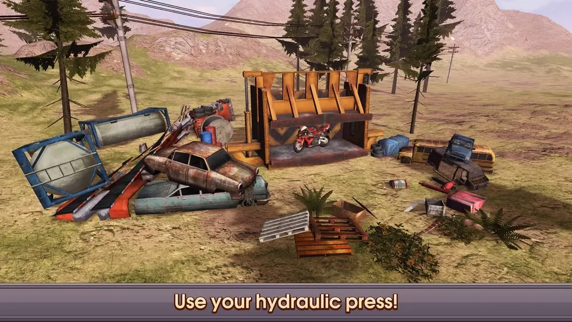 Captures d'écran de Hydraulic Press Machine Sim 3D