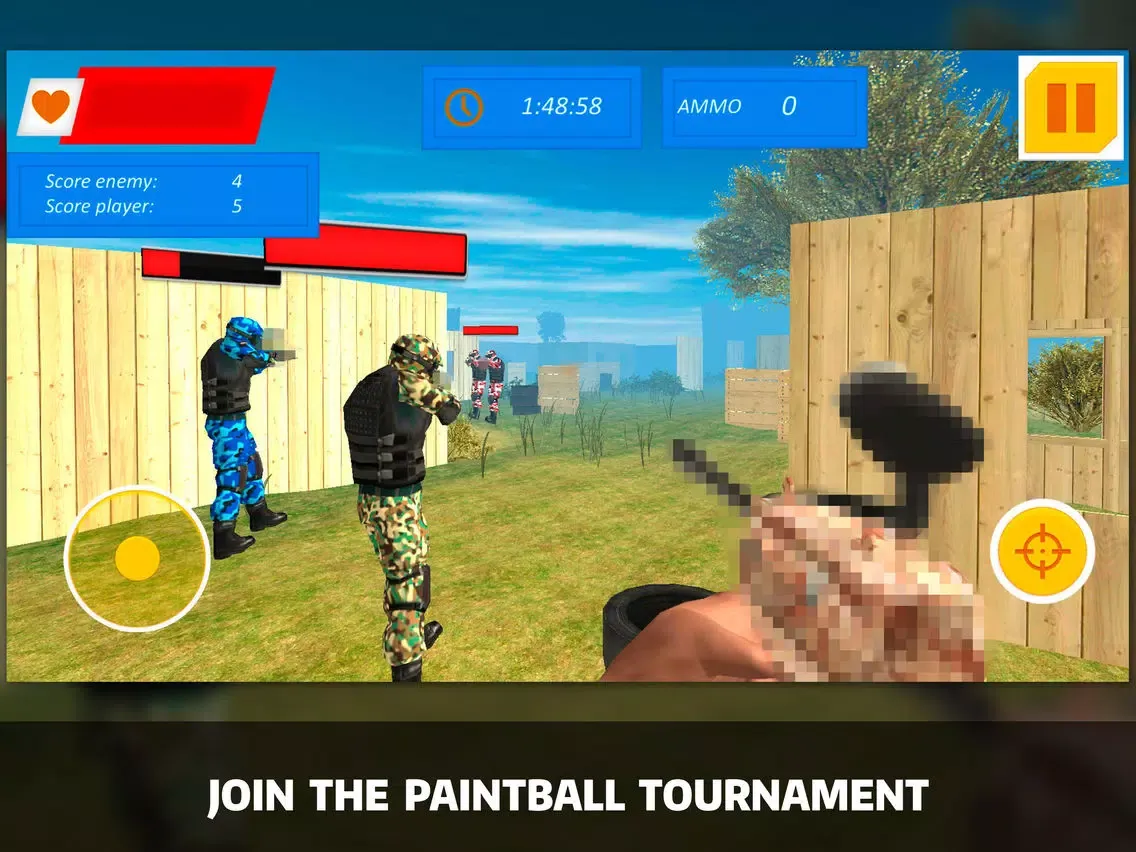 Shooting Blast - Paintball Gun iPad  Ekran Görüntüleri