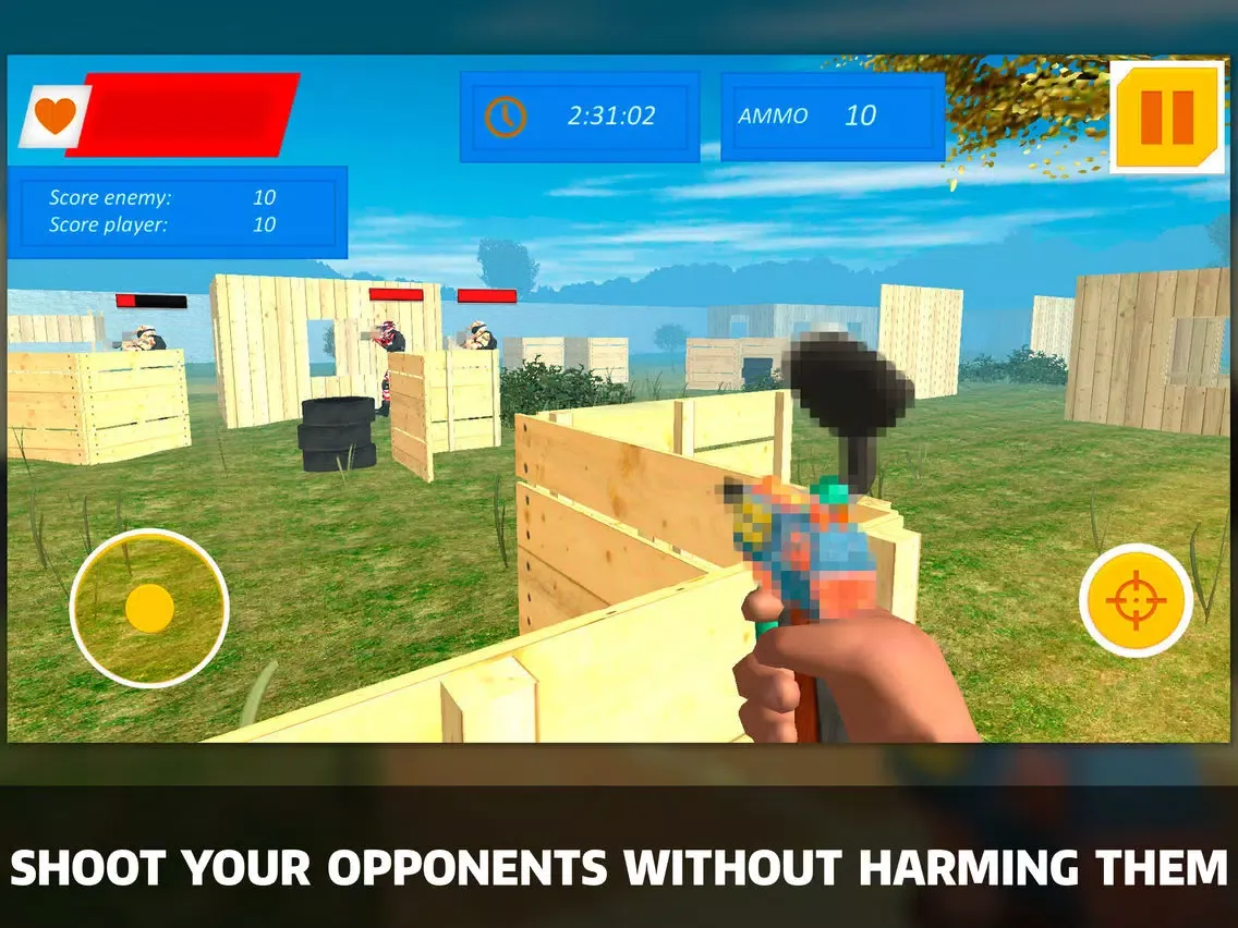 Shooting Blast - Paintball Gun iPad  Ekran Görüntüleri