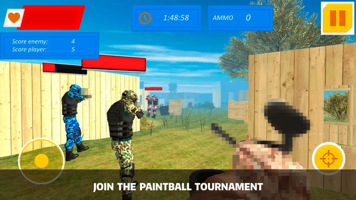 Shooting Blast - Paintball Gun Ekran Görüntüleri