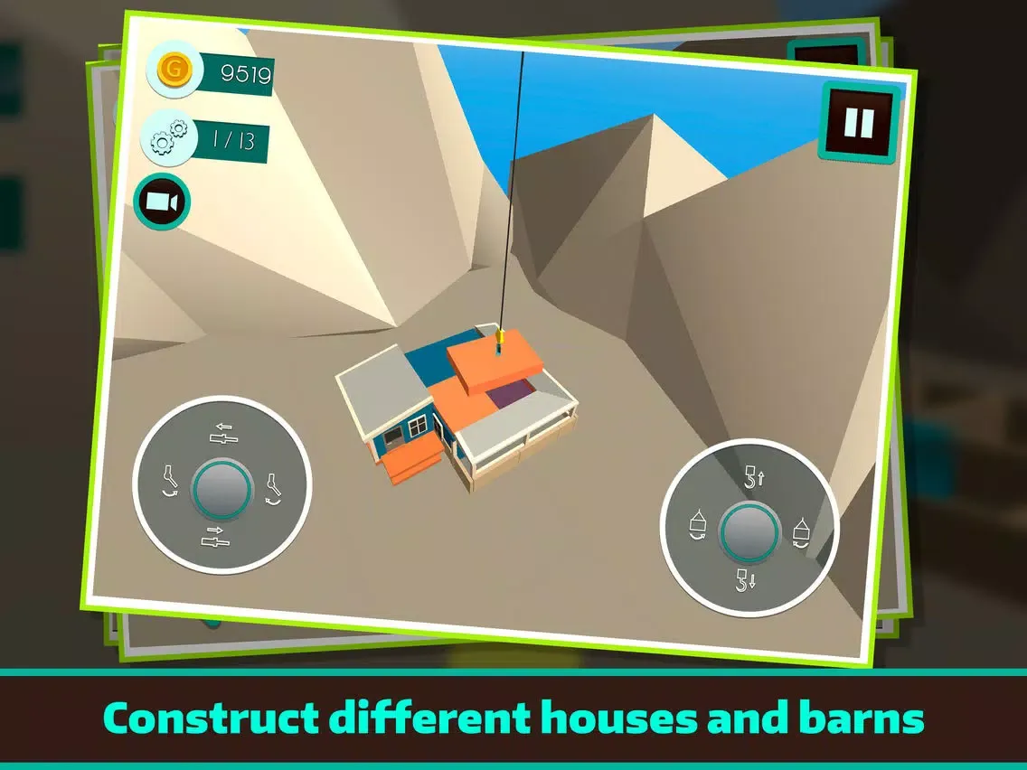 Tangkapan skrin Block Farm Building Simulator iPad 