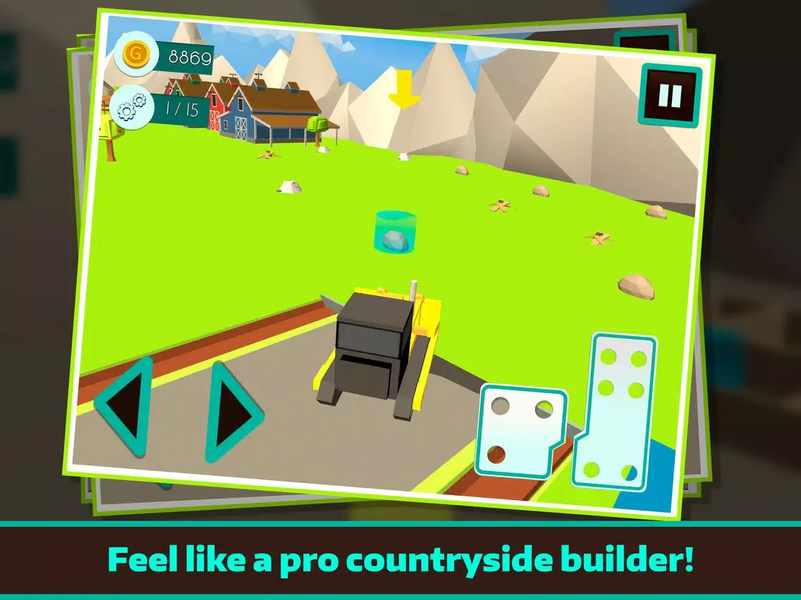Tangkapan skrin Block Farm Building Simulator iPad 