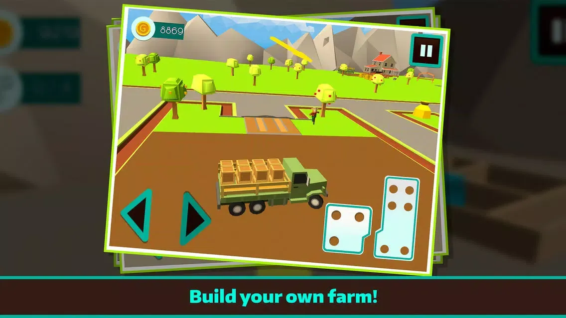 Tangkapan skrin Block Farm Building Simulator