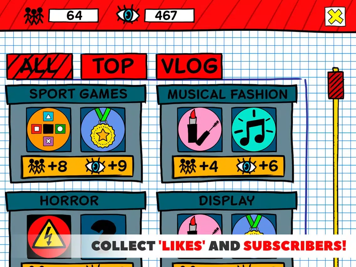 Vlogger Stickman Tube Life iPad 应用截图
