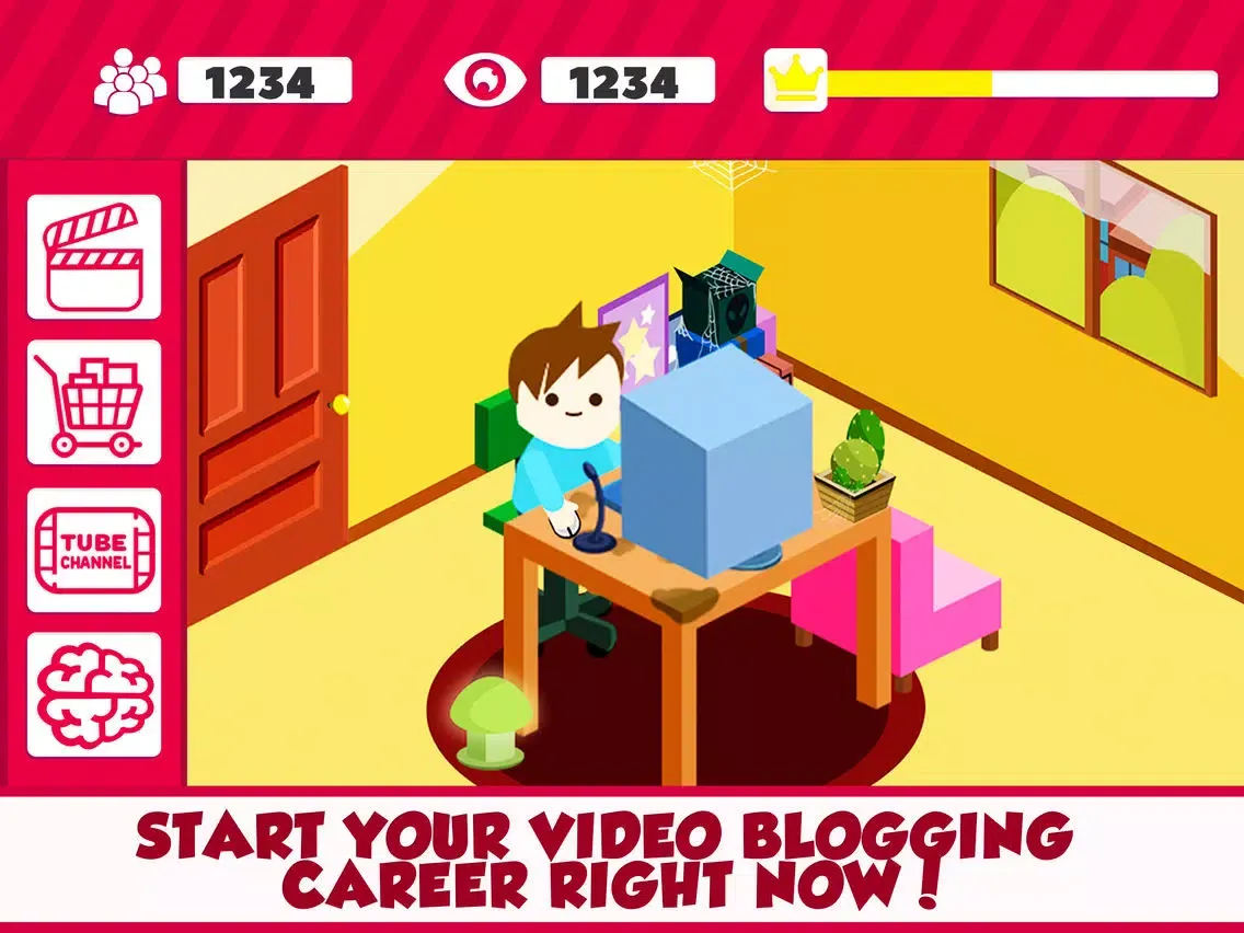 ภาพหน้าจอของ Viral Video Vlogger Tycoon iPad 