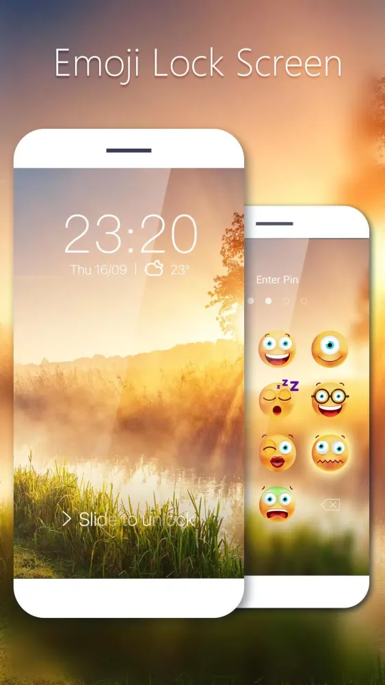 Emoji Lock Screen スクリーンショット