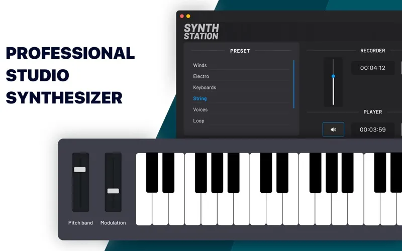 Captures d'écran de Synth Station - Piano Keyboard