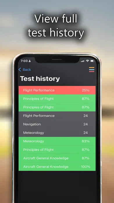 ULM exams & tests سکرین شاٹس