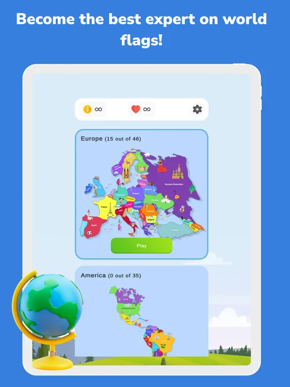 Скриншоты Flags of the world - Flags iPad 