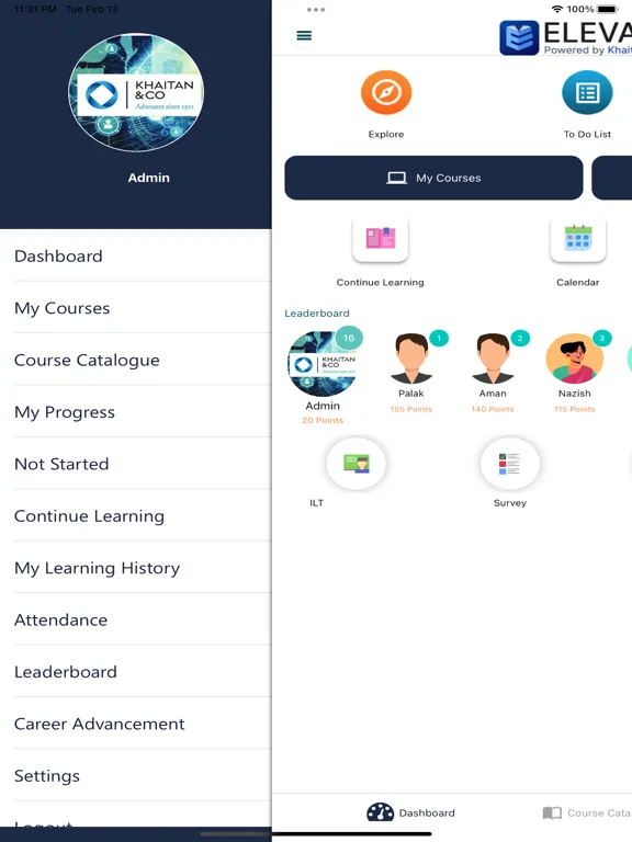 Elevate @ KCO iPad  स्क्रीनशॉट