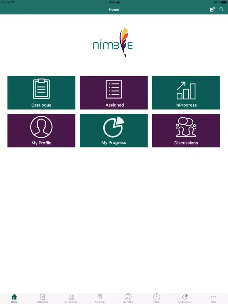Nimble Learning iPad  スクリーンショット