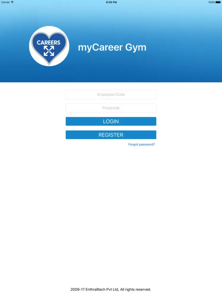 myCareer Gym iPad  سکرین شاٹس