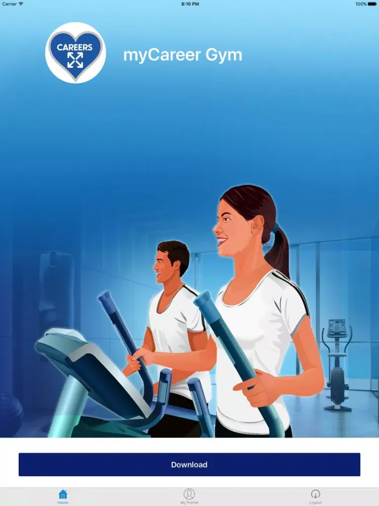 myCareer Gym iPad  سکرین شاٹس