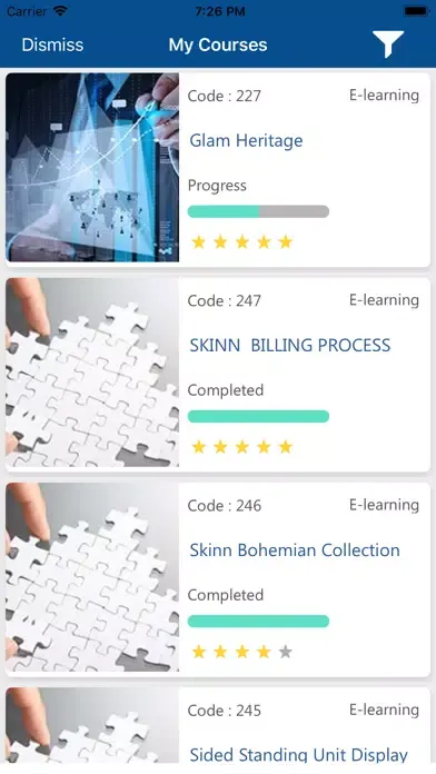 Tangkapan skrin Titan LMS