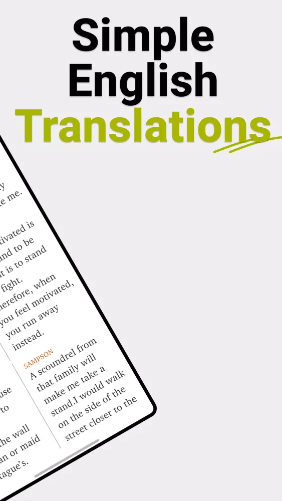 Shakespeare Books in English Screenshots