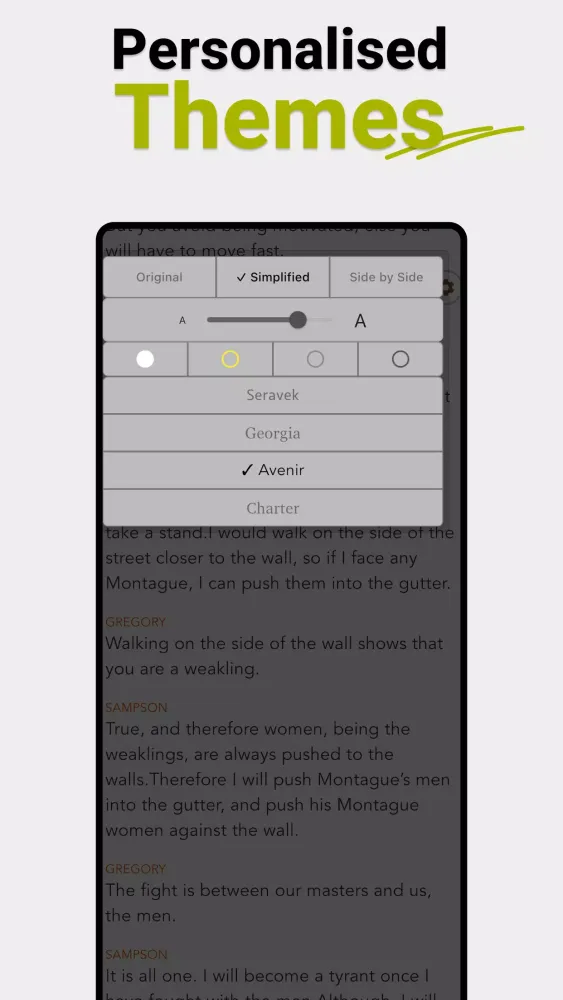 Shakespeare Books in English Screenshots