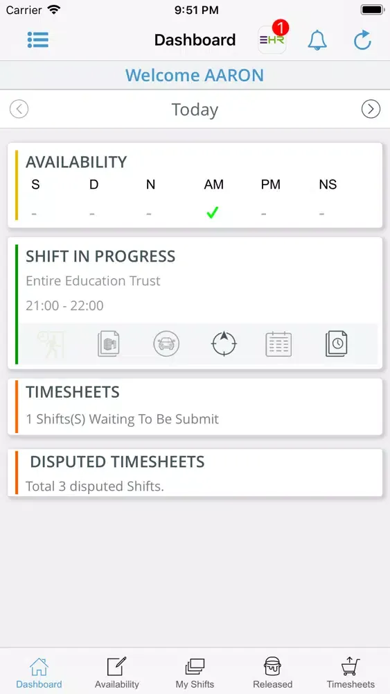 Tangkapan skrin Kemp Members App