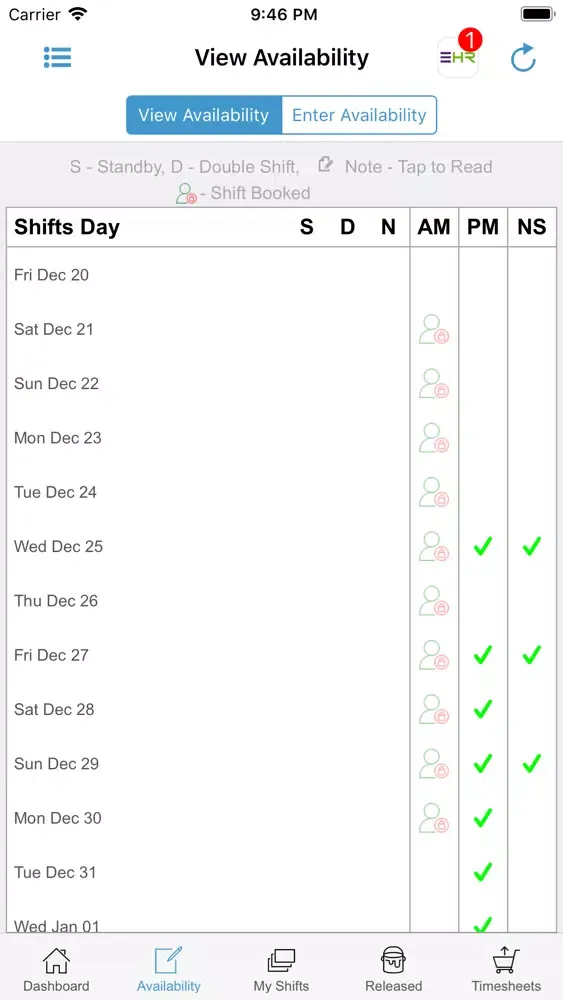Tangkapan skrin Kemp Members App