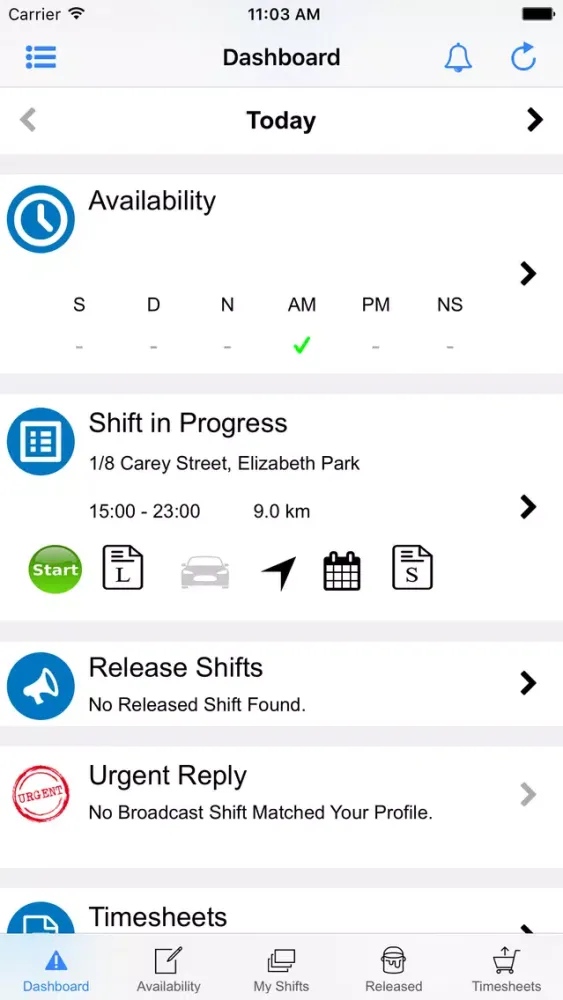 North Shore Member App Screenshots