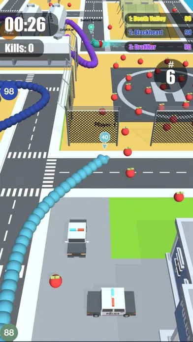 Capturas de tela do Tail.io