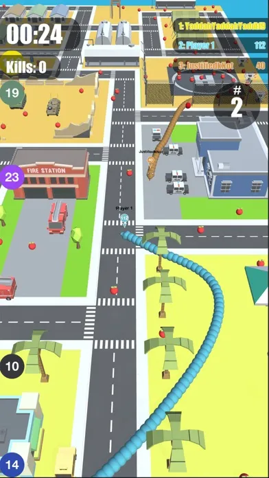 Capturas de tela do Tail.io