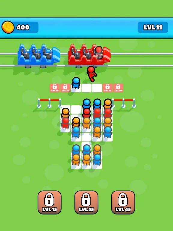 ภาพหน้าจอของ Theme Park Jam iPad 