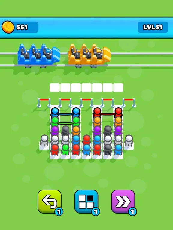ภาพหน้าจอของ Theme Park Jam iPad 
