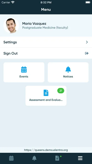Elentra Mobile Ekran Görüntüleri