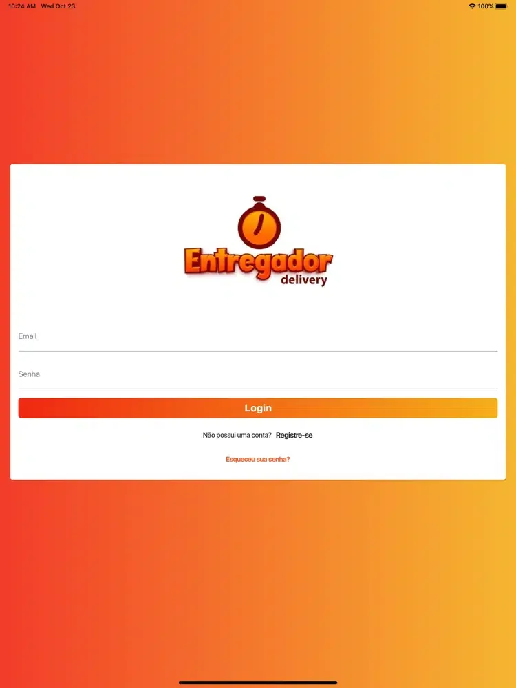 Screenshot di Entregador Delivery iPad 