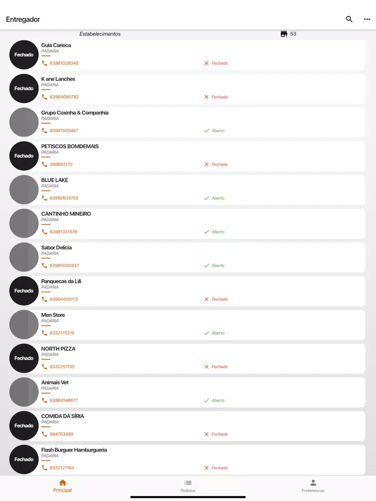 Screenshot di Entregador Delivery iPad 