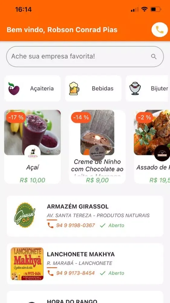 Screenshot di Entregador Delivery