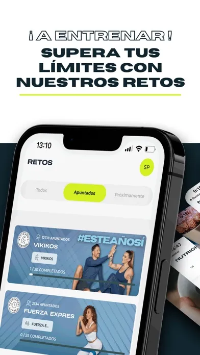 Captures d'écran de Entrena Virtual