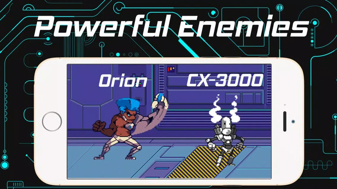 Zrzuty ekranu Cyber Punch - Cyborgs & Robots Beat'em Up & Fighting Game by Pedro Ruíz