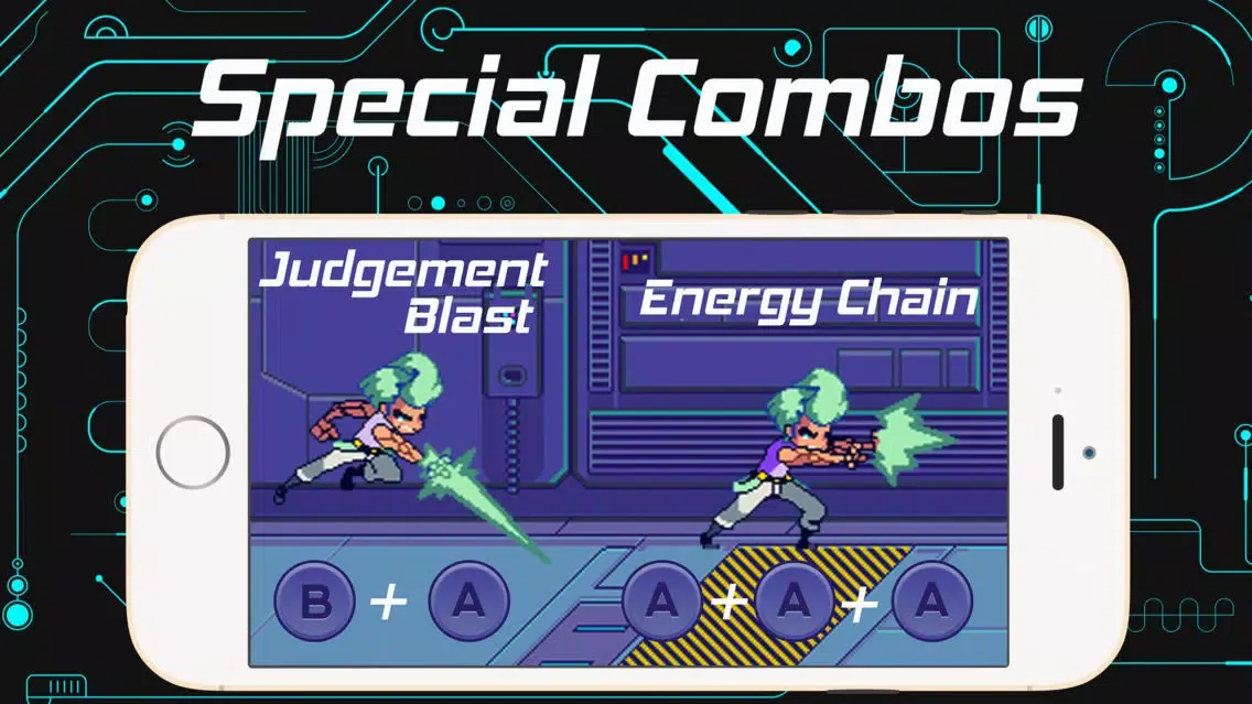 Zrzuty ekranu Cyber Punch - Cyborgs & Robots Beat'em Up & Fighting Game by Pedro Ruíz