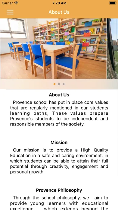 Zrzuty ekranu Provence Language School