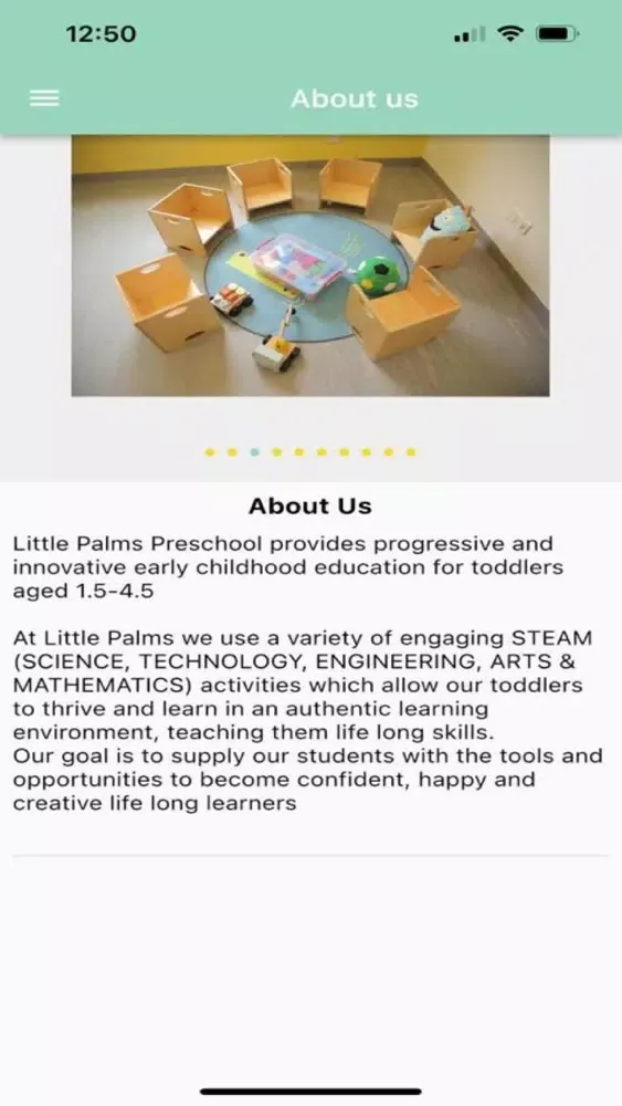 Tangkapan skrin Little Palms Preschool