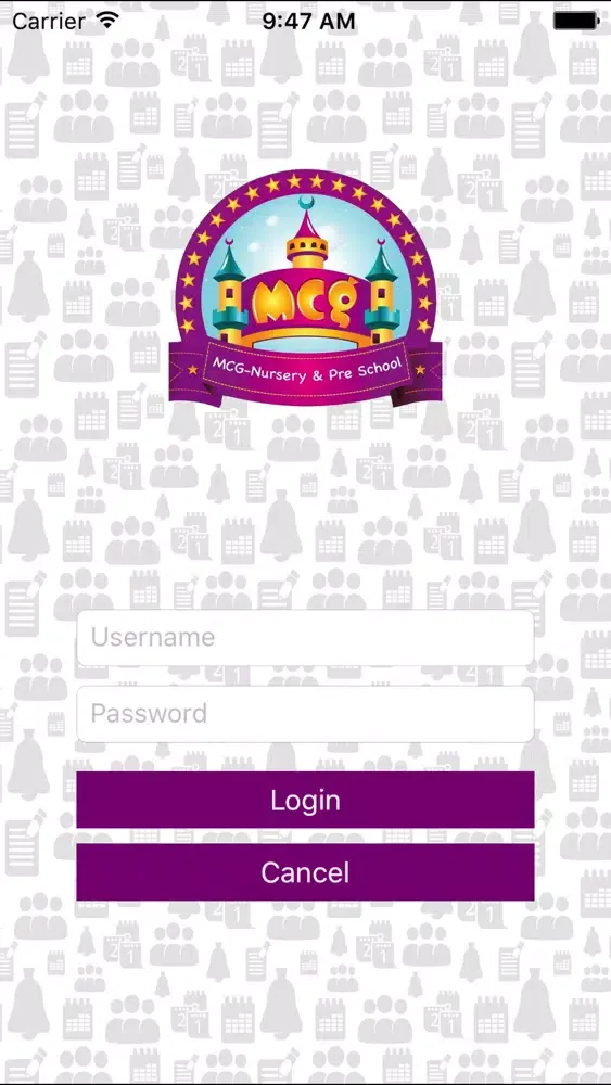 Tangkapan layar MCG-Nursery