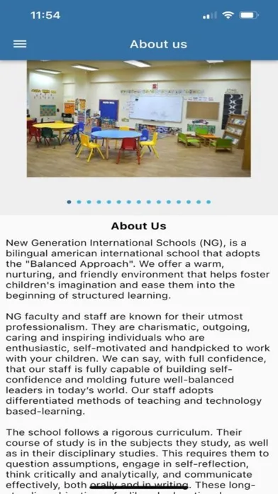 Capturas de pantalla de New Generation School