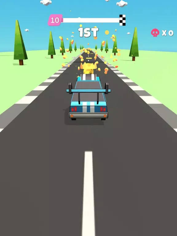 Capturas de tela do Little Car Race iPad 