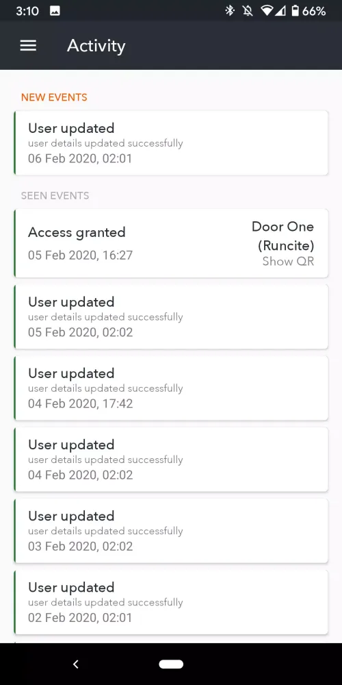 Entryfy Screenshots
