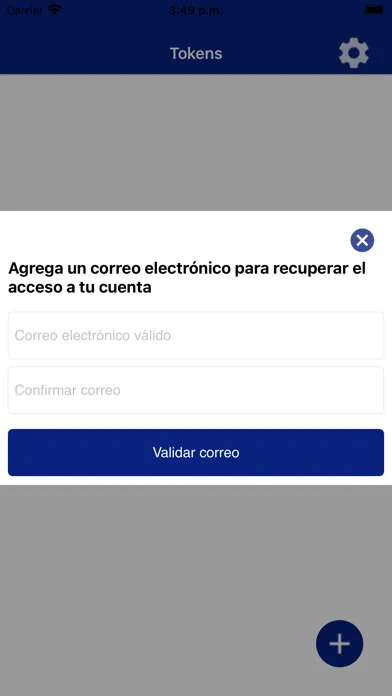 Capturas de pantalla de Alianza Token-JMM