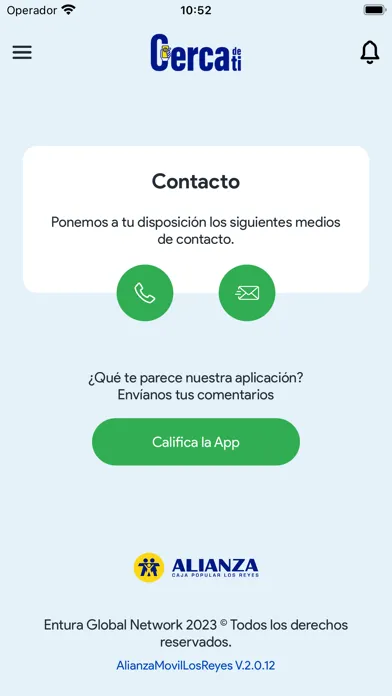 Zrzuty ekranu Alianza Móvil Los Reyes