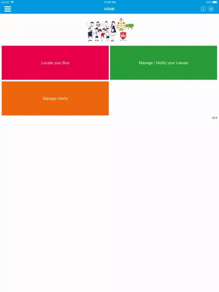 ID8 - School Bus Monitoring iPad  স্ক্রিনশট