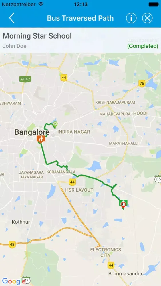 ID8 - School Bus Monitoring স্ক্রিনশট
