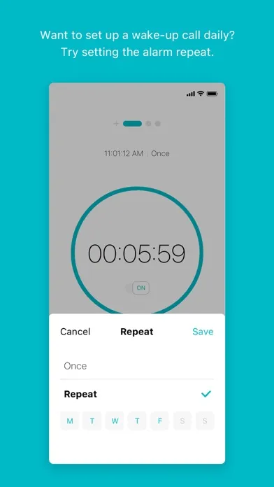 Ảnh chụp màn hình của Koalarm - Simple & Easy Alarm
