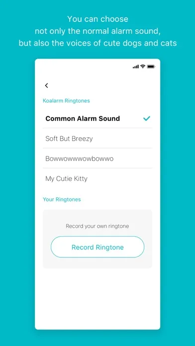 Ảnh chụp màn hình của Koalarm - Simple & Easy Alarm