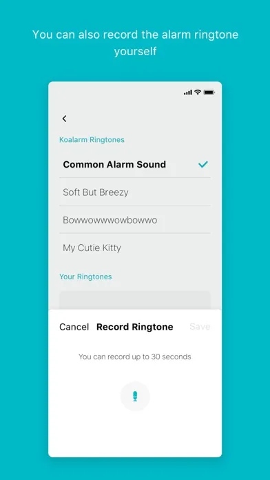 Ảnh chụp màn hình của Koalarm - Simple & Easy Alarm